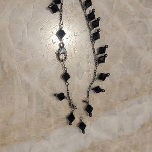 Elegant Black Station Bracelet